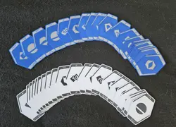 Star Wars Kessel Sabbac 42 Card 3d Printed Deck Game - Image 1