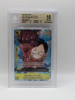 OPTCG Monkey.D.Luffy OP07-109 500 Years in the Future BGS 10 Pristine! - Image 1