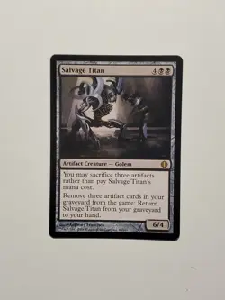 MtG Salvage Titan LP x1 - Shards of Alara - Image 1