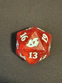 Magic The Gathering MTG Spindown D20 Life Counter Dice Lot Of 5 Oversized - Image 3