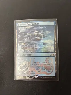 Otawara, Soaring City Foil Signed In Silver By Alayna Danner - Image 1