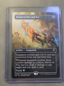 Sword of Fire and Ice (Borderless) Special Guests Regular 62 - Image 1