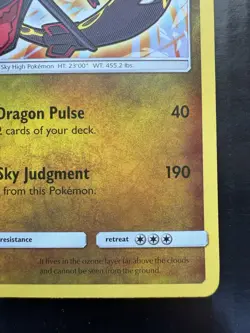 Pokemon Shining Rayquaza Holo Rare Shining Legends 56/73 (LP) - Image 5