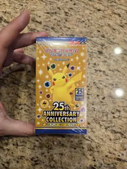 Pokemon 25th Anniversary Collection Booster Box Japanese Sealed s8a - Image 1