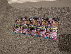 5X Sealed Rare Pokemon TCG Detective Pikachu Japanese Booster Packs SMP2 - Image 2