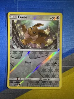 Eevee 49/68 Hidden Fates 2019 Reverse Holo Foil Pokemon TCG Card - LP - Image 1
