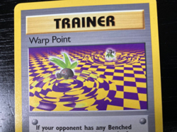 Pokemon GYM Challenge Trainer 1st Edition Warp Point 126/132 EX/Condition - Image 3
