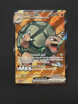 Pokemon TCG Golem ex 189/165 SV: 151 Scarlet & Violet 151 Ultra Rare Holofoil NM - Image 1