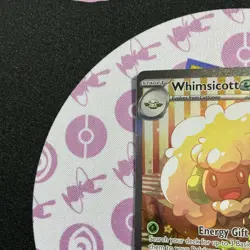 Pokemon WHIMSICOTT EX 165/086 - White Flare SPECIAL ILLUSTRATION RARE - NM - Image 2
