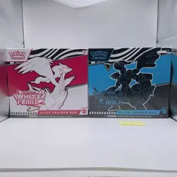 Pokemon Black Bolt & White Flare Elite Trainer Box ETB Set NEW/FACTORY SEALED - Image 1