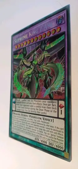 *** SUPREME KING Z-ARC *** SECRET RARE MP18-EN011 1ST EDITION MINT/NM YUGIOH! - Image 3