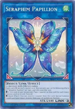 Seraphim Papillion - CHIM-EN050 - Common 1st Edition - Yugioh - Image 1