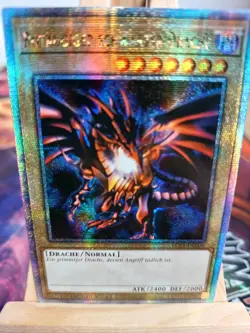 Rotaugiger Schwarzer Drache LC01-DE006 Quarter Century 25th DE NM YUGIOH - Image 1