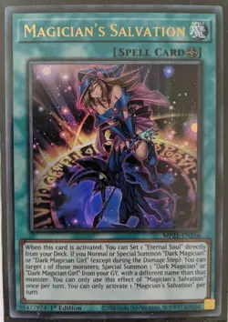 LP Magician’s Salvation - MP21-EN256 - Ultra Rare 1st Edition - Yugioh - Image 1