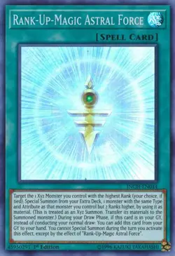 Rank-Up-Magic Astral Force - INCH-EN044 - Super Rare 1st Edition Yugioh - Image 1