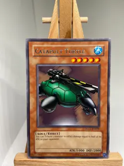 Catapult Turtle - Rare DLG1-EN039 - NM - YuGiOh - Image 1