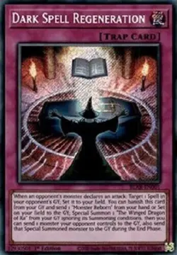 Dark Spell Regeneration BLAR-EN001 Secret Rare 1st Edition - Yugioh - Image 1