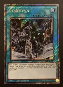 Geartown - RA03-EN203 - Platimun Secret Rare - 1st Edition - YuGiOh - Image 1