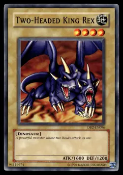 Two-Headed King Rex DB2-EN096 Dark Beginning 2 - Image 1