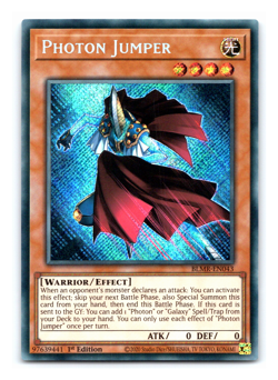 Photon Jumper - BLMR-EN043 - Secret Rare - 1st Edition - Yugioh - Image 1