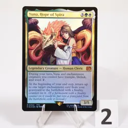 Yuna, Hope of Spira Foil 250 Final Fantasy FIN MTG NM See Video - Image 3