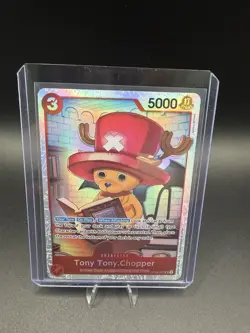 Tony Tony.Chopper OP08-007 SR ONE PIECE Tcg Card Game NM RED - Image 3