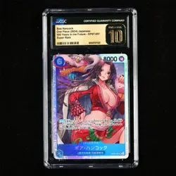 CGC 10 PRISTINE 2024 One Piece JPN Boa Hancock OP07-051 SR - Image 2