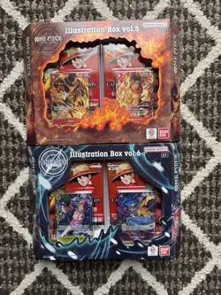 One Piece Illustration Box Vol. 5 and 6 New Sealed SET OF 2 SHIPS ASAP 🔥 - Image 1