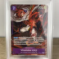 Vinsmoke Ichiji One Piece PSA 10 Alt Art OP06-061 Wings of the Captain Foil - Image 2