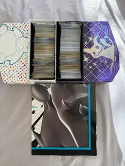 Pokemon 800-1000 Card Bundle Joblot With Black Bolt White Flare Poster! #1 - Image 1