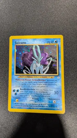Pokemon TCG Suicune Neo Revelation Holo Card 14/64, GERMAN, LP-MP - Image 4