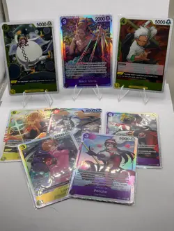 One Piece TCG Card Collection Lot -8 Cards SR and R FREE SHIPPING Porche Lilith - Image 1