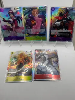 One Piece TCG Card Collection Lot -8 Cards SR and R FREE SHIPPING Porche Lilith - Image 4