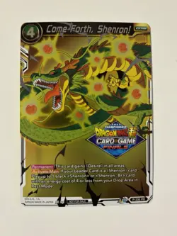 Shenron Come Forth Championship 2021 Vault Foil Dragon Ball Super Card Game | NM - Image 1