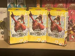 3X One Piece Card Game: Starter Decks - EggHead - (ST-29) (3 new Damaged Boxes) - Image 1