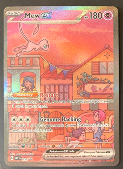 Pokemon Mew EX 053 151 Ultra Premium Collection Full Art Promo Card - Image 1
