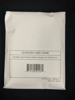 Gundam Card Game TCG Starter Release Kit 03 SKIT-03 English Sealed - Image 1