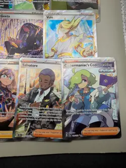 Pokemon Trainer and Supporter Full Art Card Lot - 18 Cards Lightly Played!!! - Image 4