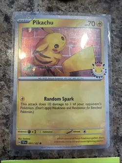 Pikachu (Pokemon Day 2026) 051/162 Miscellaneous Cards & Products Holo - Image 2