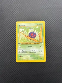 Pokemon Card Neo Destiny 1st Edition Venonat 90/105 WOTC - Image 2