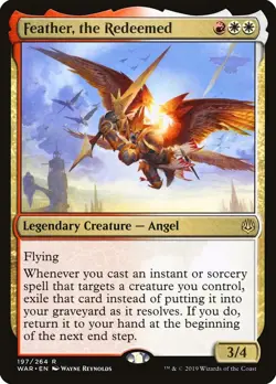 MTG Feather, the Redeemed ** War of the Spark ** English - Image 1