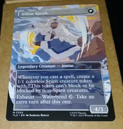 MTG The Legend Of Kuruk Mythic Rare Borderless Avatar The Last Airbender Mint/NM - Image 2