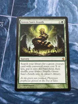 Green Sun's Zenith Mirrodin Besieged Regular NM - Image 1