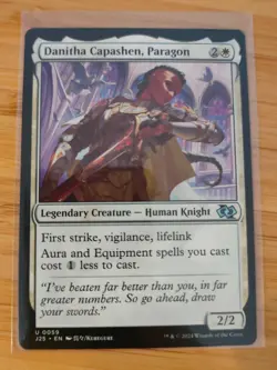 MTG Danitha Capashen, Paragon 0059 J25 Foundations M/NM Free UK P&P - Image 1