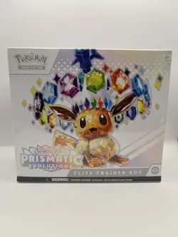 Pokemon - Prismatic Evolutions Elite Trainer Box ETB Factory Sealed Brand New - Image 1