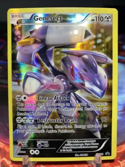 Genesect XY119 Black Star Promo 2016 Full Art Holo Rare Pokemon Card TCG LP - Image 1