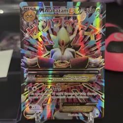 M Alakazam EX 118/124 - XY Fates Collide Ultra Rare Full Art Pokemon TCG LP-MP - Image 1