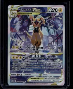 Pokemon TCG Zeraora Vstar GG43/GG70 Crown Zenith Galarian Gallery NM - Image 1