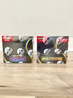 Pokemon Mega Evolution and Phantasmal Flames BOOSTER BOX - 1 of each - Image 2