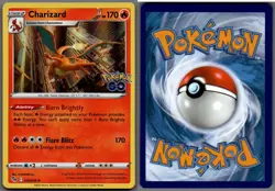 2022 Pokemon, Pokemon GO, #010/078 Charizard, Holo Rare (b) - Image 1